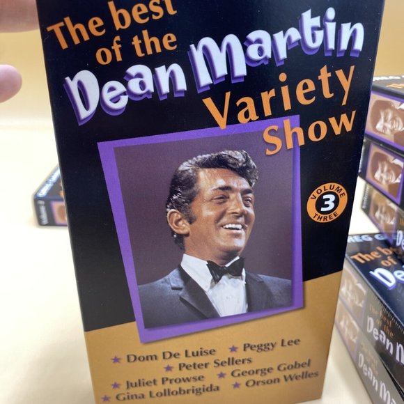 Lot of Dean Martin Variety Show VHS Tapes Lot Of 7 - 3/7 New - Vol 1-6 & SE. - Picture 5 of 8